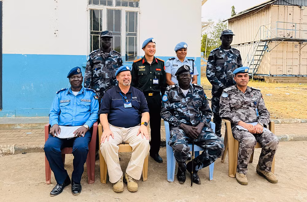 Cảnh sát Việt Nam thiết kế thành công Hệ thống quản lý tội phạm tại Nam Sudan -1