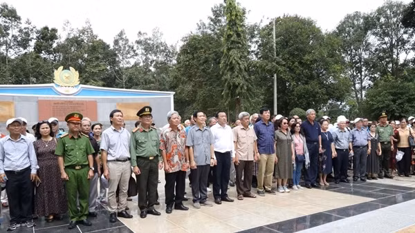 Cựu học viên D6 Công an Trung ương về nguồn