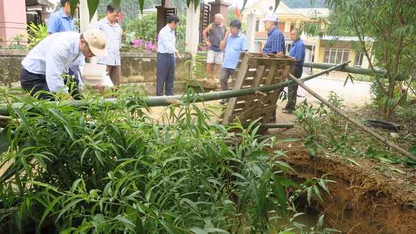 Kiểm tra các hố sụt bất thường trong các khu dân cư -0
