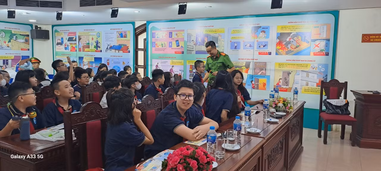 Nơi trưng bày. trải nghiệm “Cháy - kỹ năng phòng, chữa và thoát nạn” -0