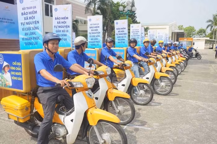 Ra quân tuyên truyền vận động người dân tham gia BHXH tự nguyện -0