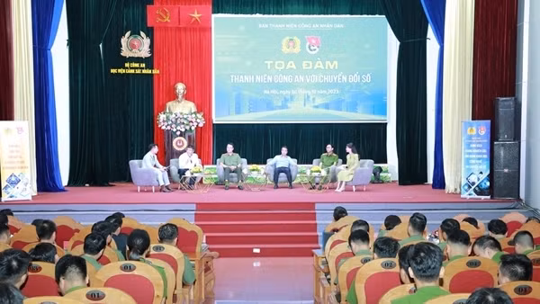Thanh niên CAND là lực lượng xung kích trong chuyển đổi số