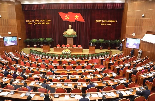Khai mạc Hội nghị lần thứ 8 Ban Chấp hành Trung ương Đảng khóa XIII -0