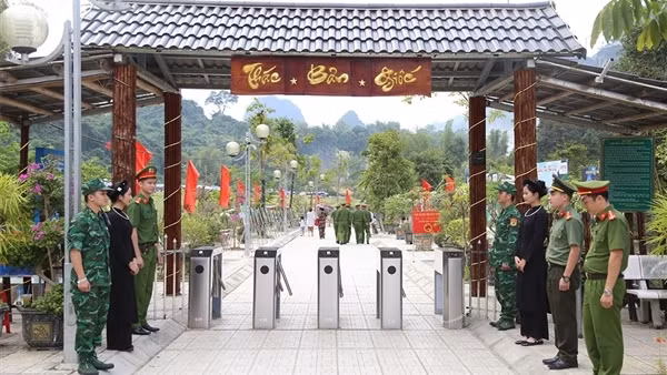 Bảo đảm ANTT Lễ hội du lịch thác Bản Giốc