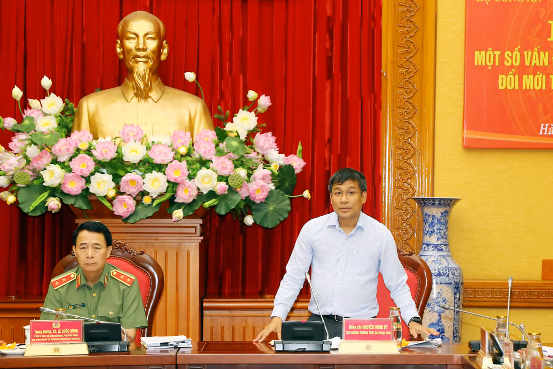 Phát huy vai trò, trách nhiệm của Bộ Công an trong xây dựng và bảo vệ Tổ quốc -0