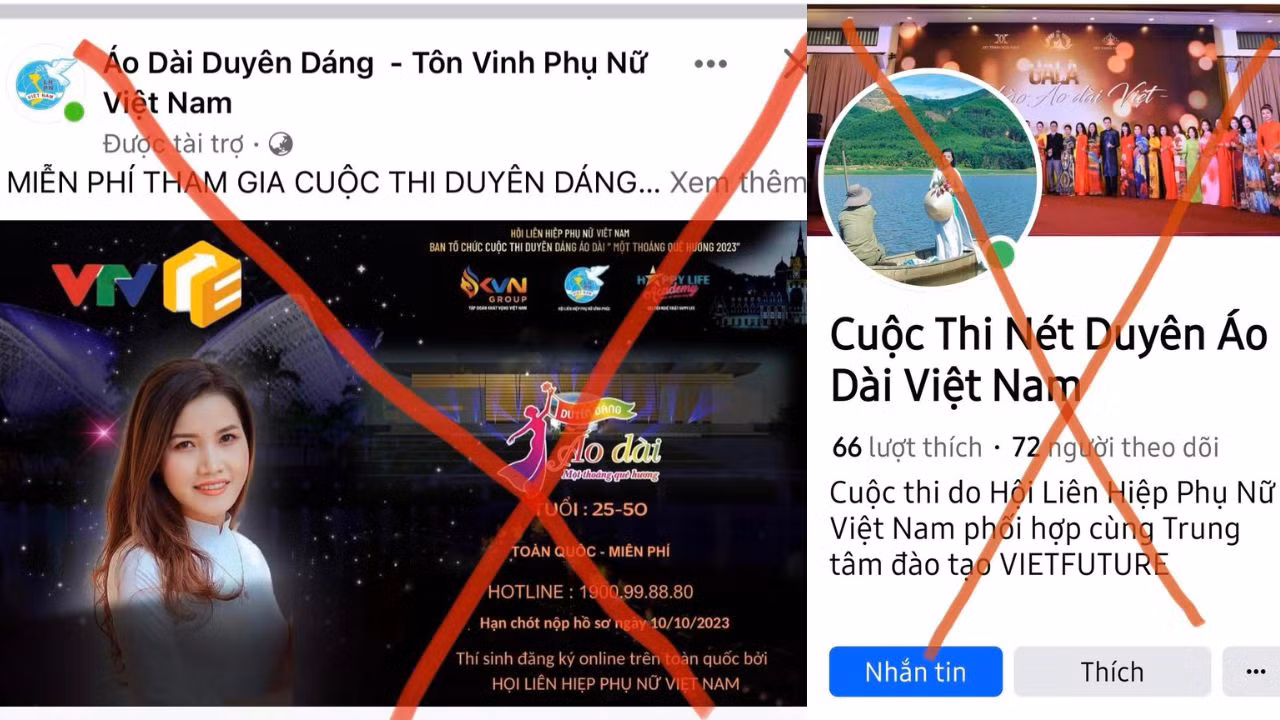 Cảnh giác mạo danh tổ chức thi áo dài -0