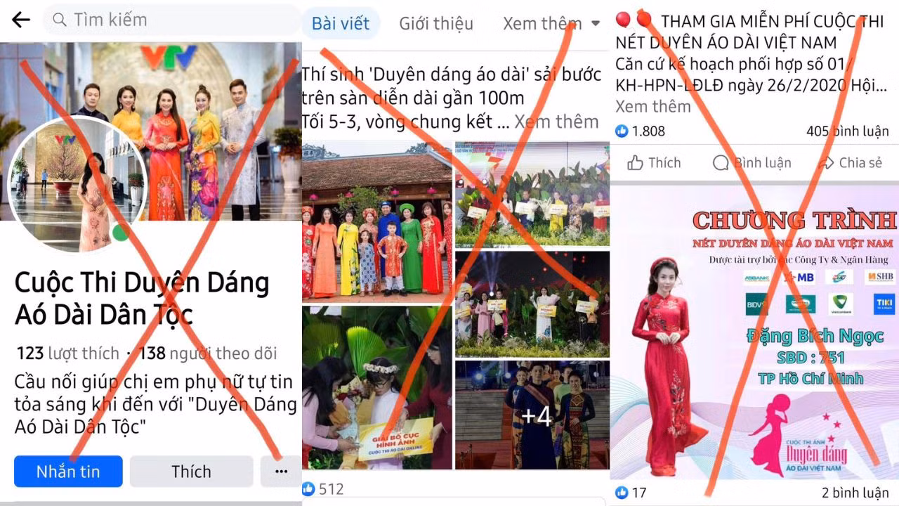 Cảnh giác mạo danh tổ chức thi áo dài -0