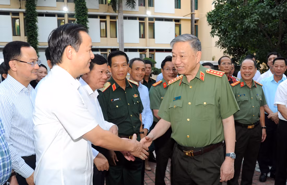 Bộ Công an gặp mặt Lớp bồi dưỡng kiến thức quốc phòng, an ninh đối tượng 1, Khóa 92 -2