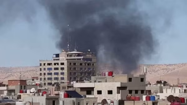 UAV ồ ạt tập kích học viện Syria, hơn 100 người chết