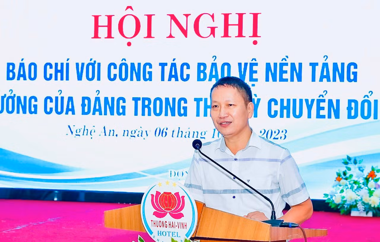 Báo chí góp phần quan trọng&nbsp;bảo vệ nền tảng tư tưởng của Đảng trong bối cảnh chuyển đổi số -0