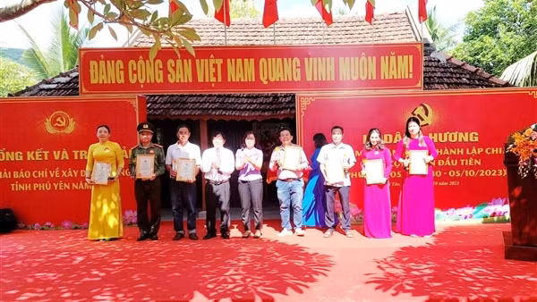 Phóng viên Báo CAND đạt giải C giải báo chí Búa Liềm vàng 2023 tỉnh Phú Yên