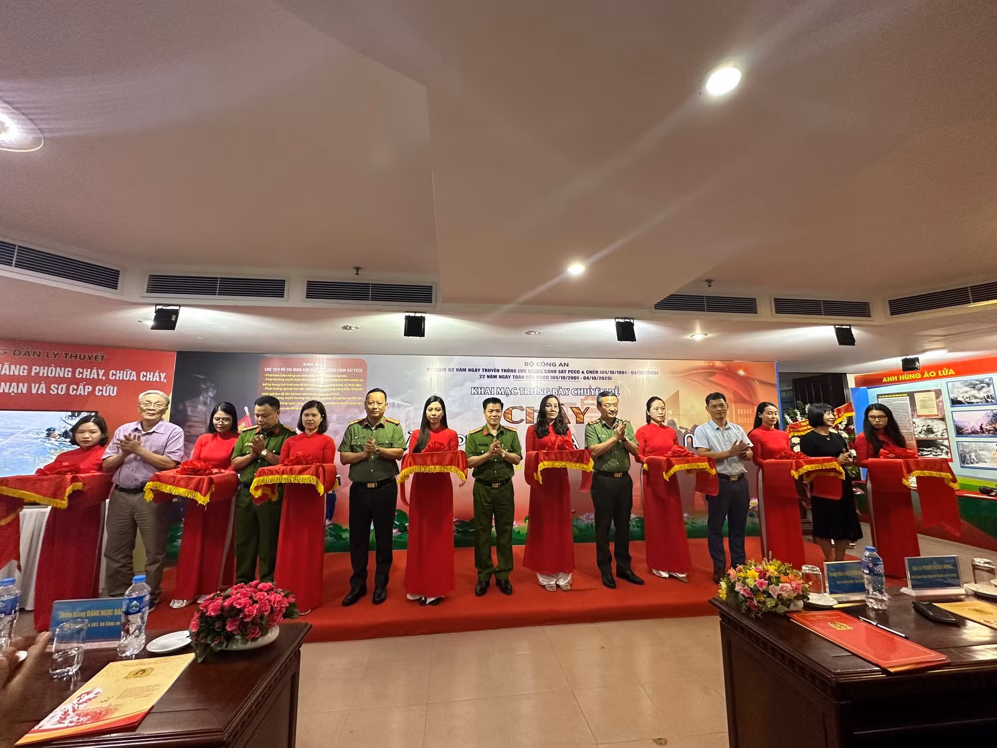 Nơi trưng bày. trải nghiệm “Cháy - kỹ năng phòng, chữa và thoát nạn” -0