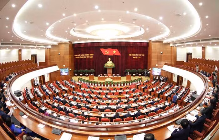 Nội dung chính ngày làm việc thứ hai Hội nghị Trung ương 8 khóa XIII -0