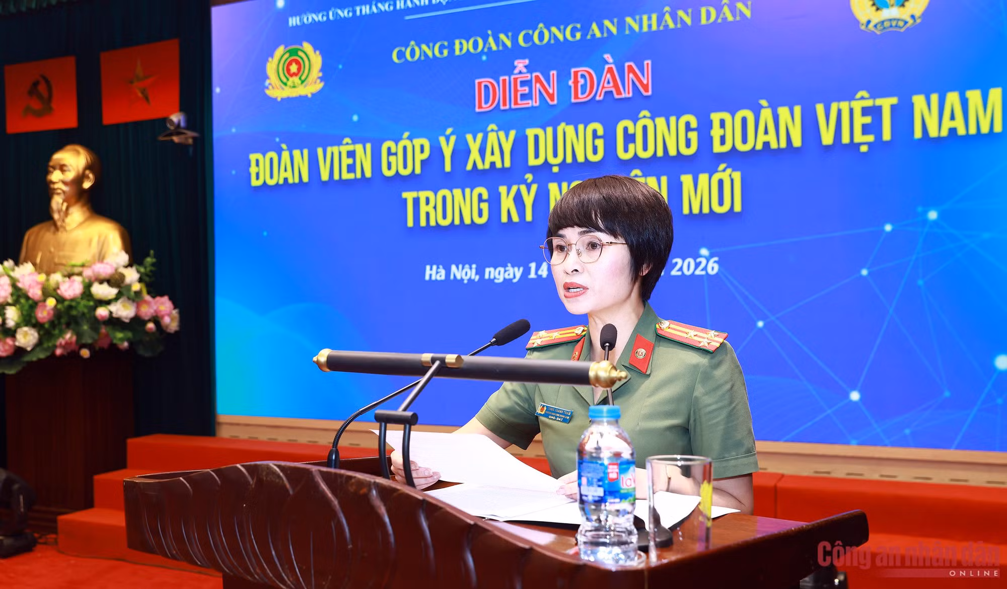 Lắng nghe tiếng nói đoàn viên để đổi mới hoạt động Công đoàn Công an nhân dân -0