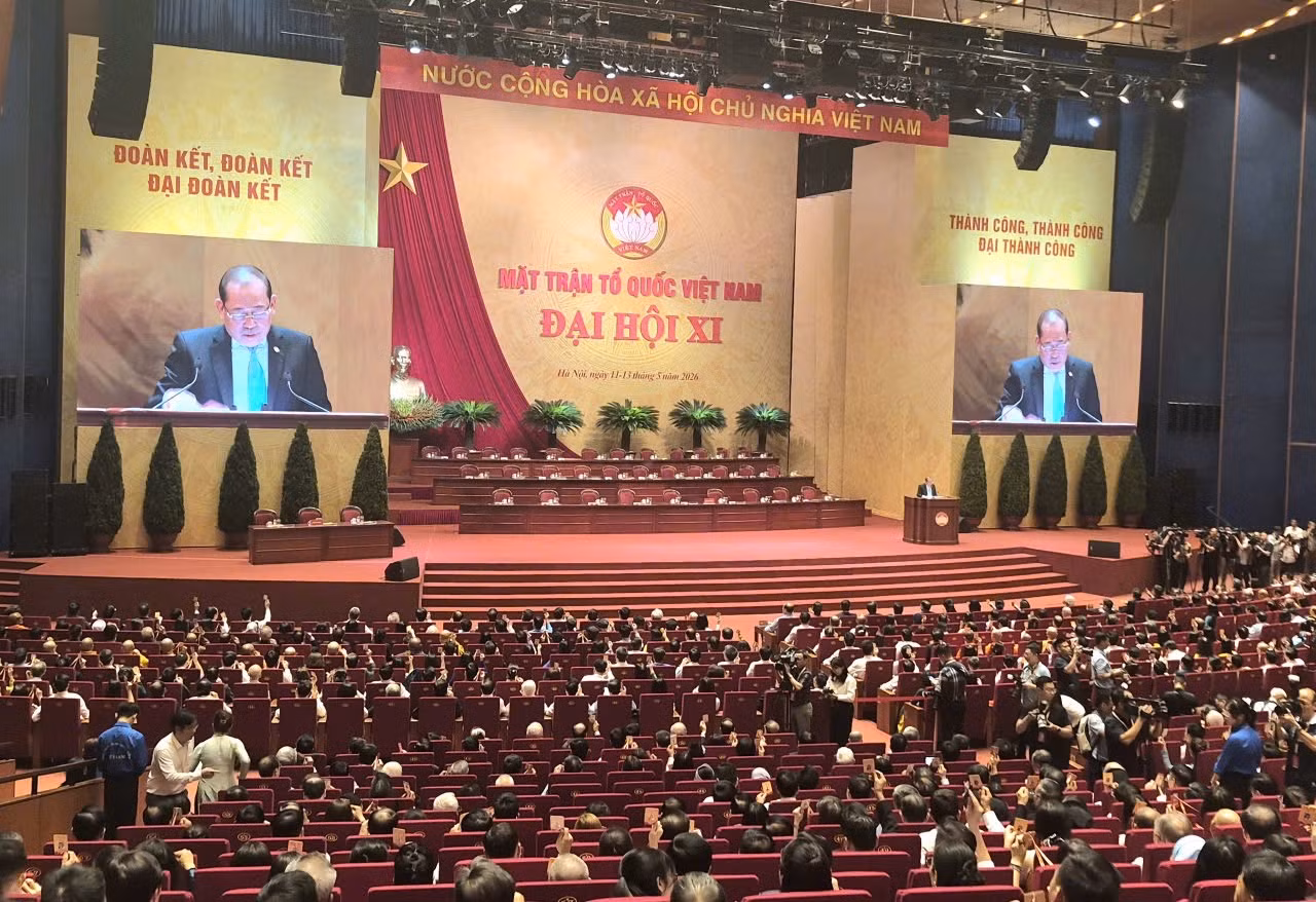 Khai mạc phiên làm việc đầu tiên Đại hội MTTQ Việt Nam lần thứ XI -0