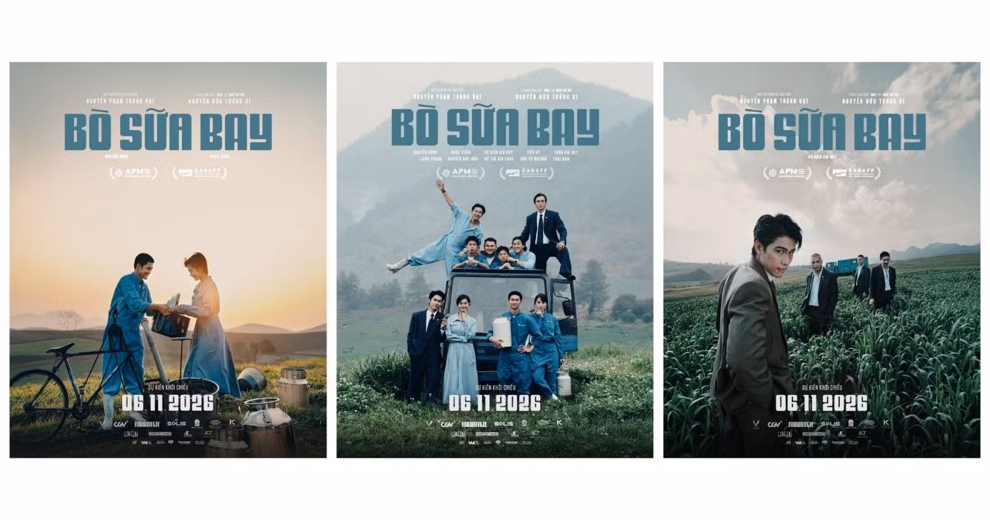 Dàn sao “Mưa đỏ” và “Tử chiến trên không” hội ngộ trong phim ‘Bò sữa bay’ -0