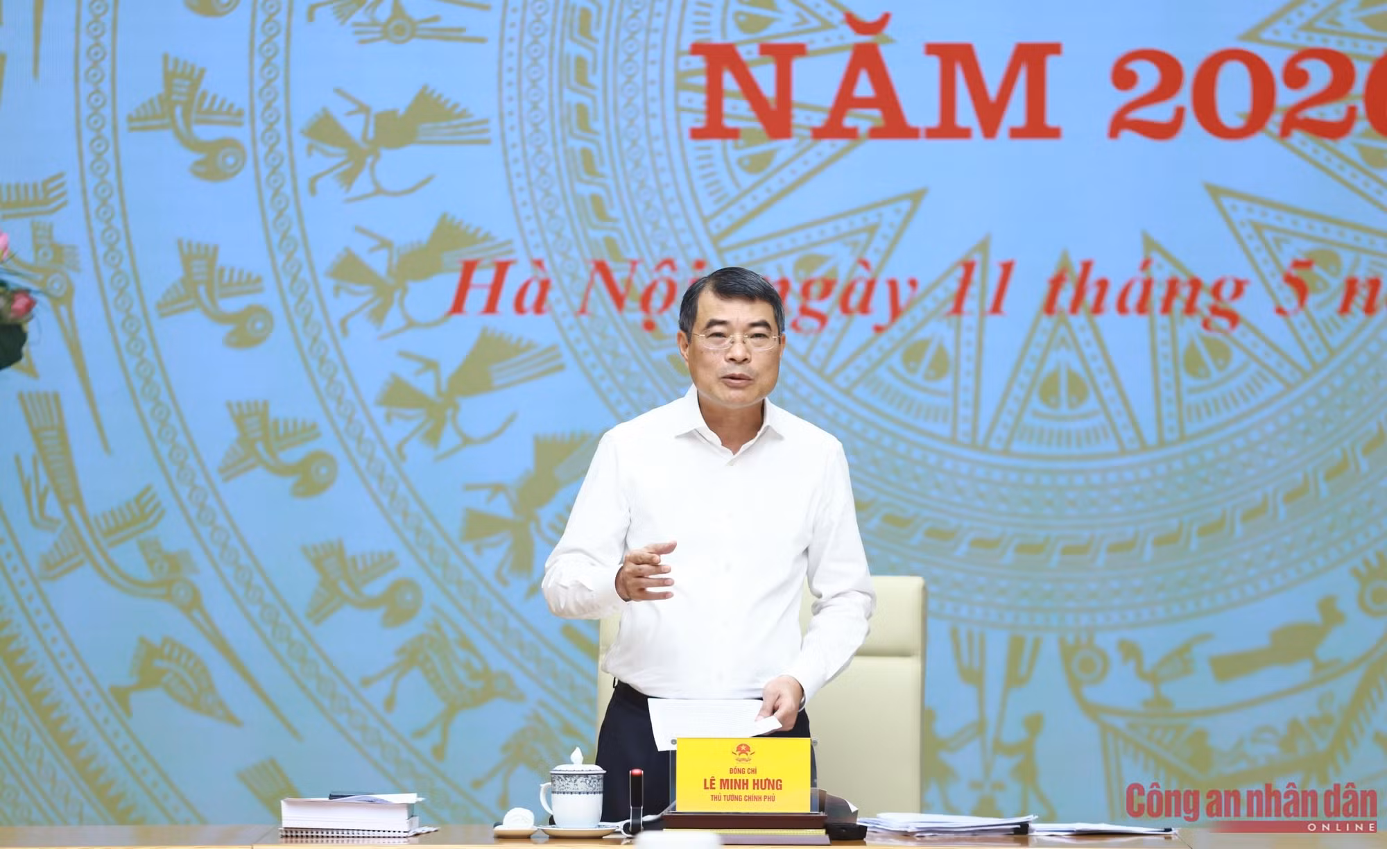Bộ Công an quyết tâm đưa Đề án 06 về đích đúng tiến độ ảnh 1 Bt phát biểu -0