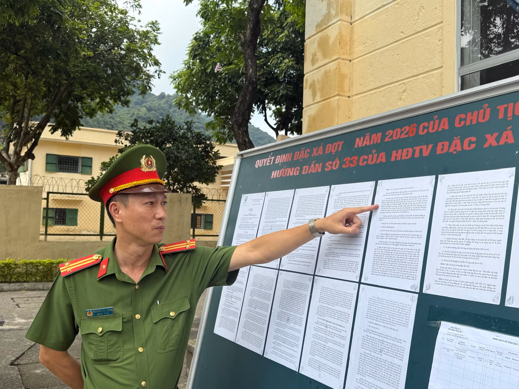 Trại giam Nam Hà thực hiện công tác đặc xá đúng quy định, hiệu quả, nhân văn -1