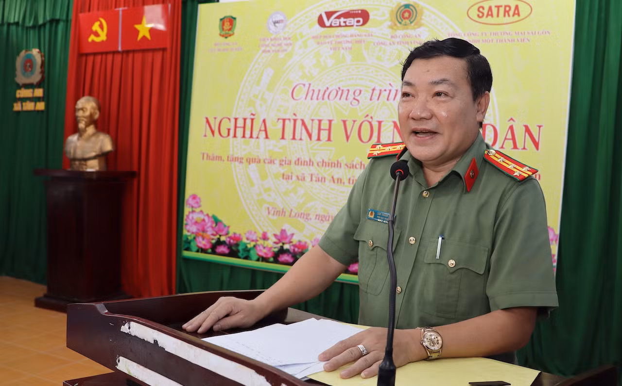 Cục Ngoại tuyến tổ chức chương trình “Nghĩa tình với nhân dân” tại tỉnh Vĩnh Long -0
