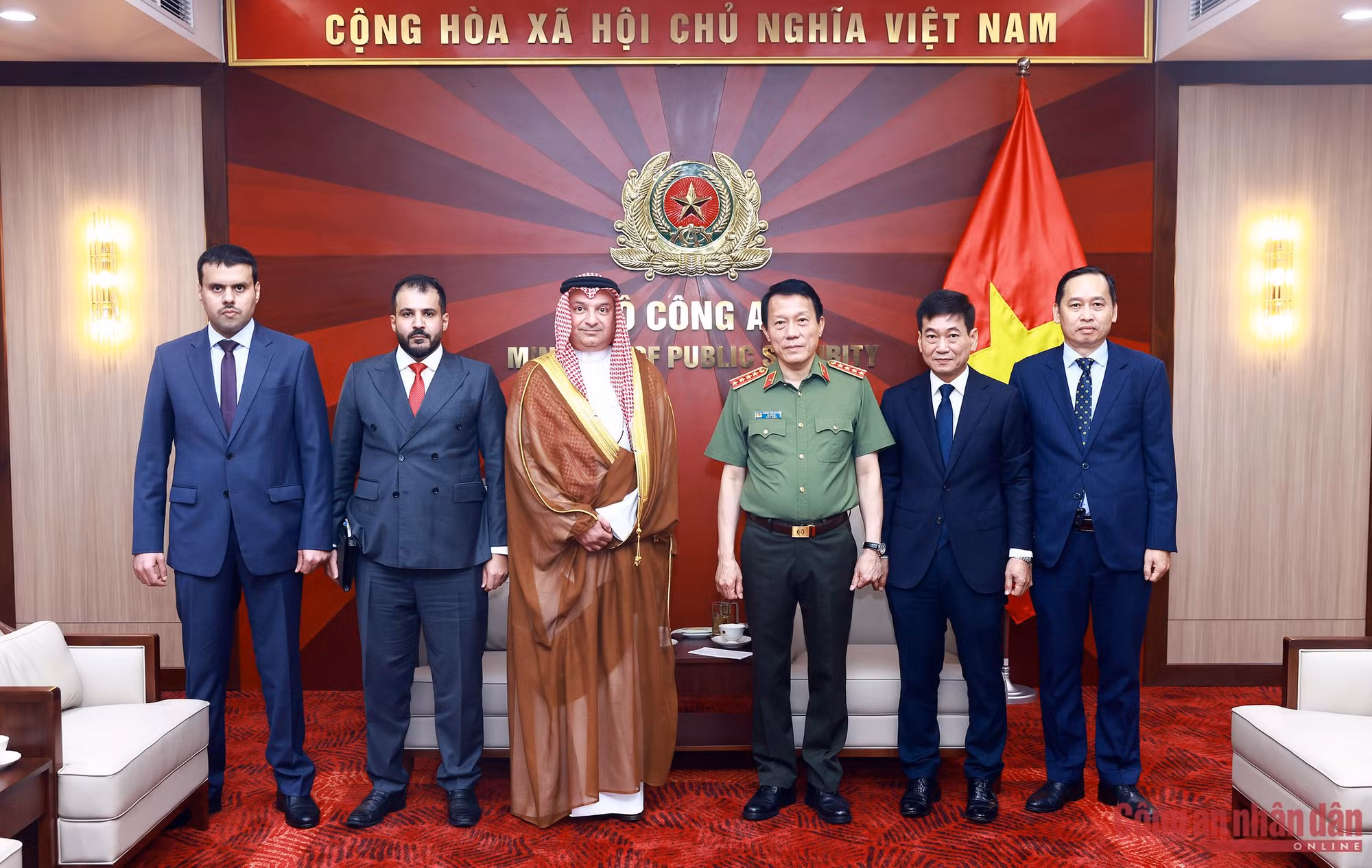 Bộ Công an Việt Nam và các đối tác Saudi Arabia mở rộng hợp tác trên nhiều lĩnh vực -0