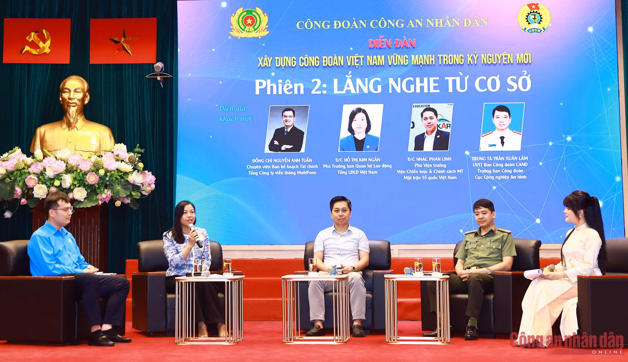 Lắng nghe tiếng nói đoàn viên để đổi mới hoạt động Công đoàn Công an nhân dân -0