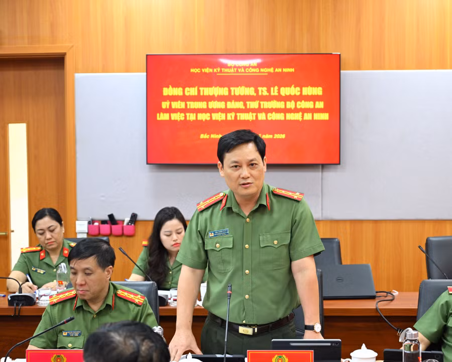 Tập trung các giải pháp đột phá phát triển Học viện Kỹ thuật và Công nghệ an ninh xứng tầm với tên gọi mới -0