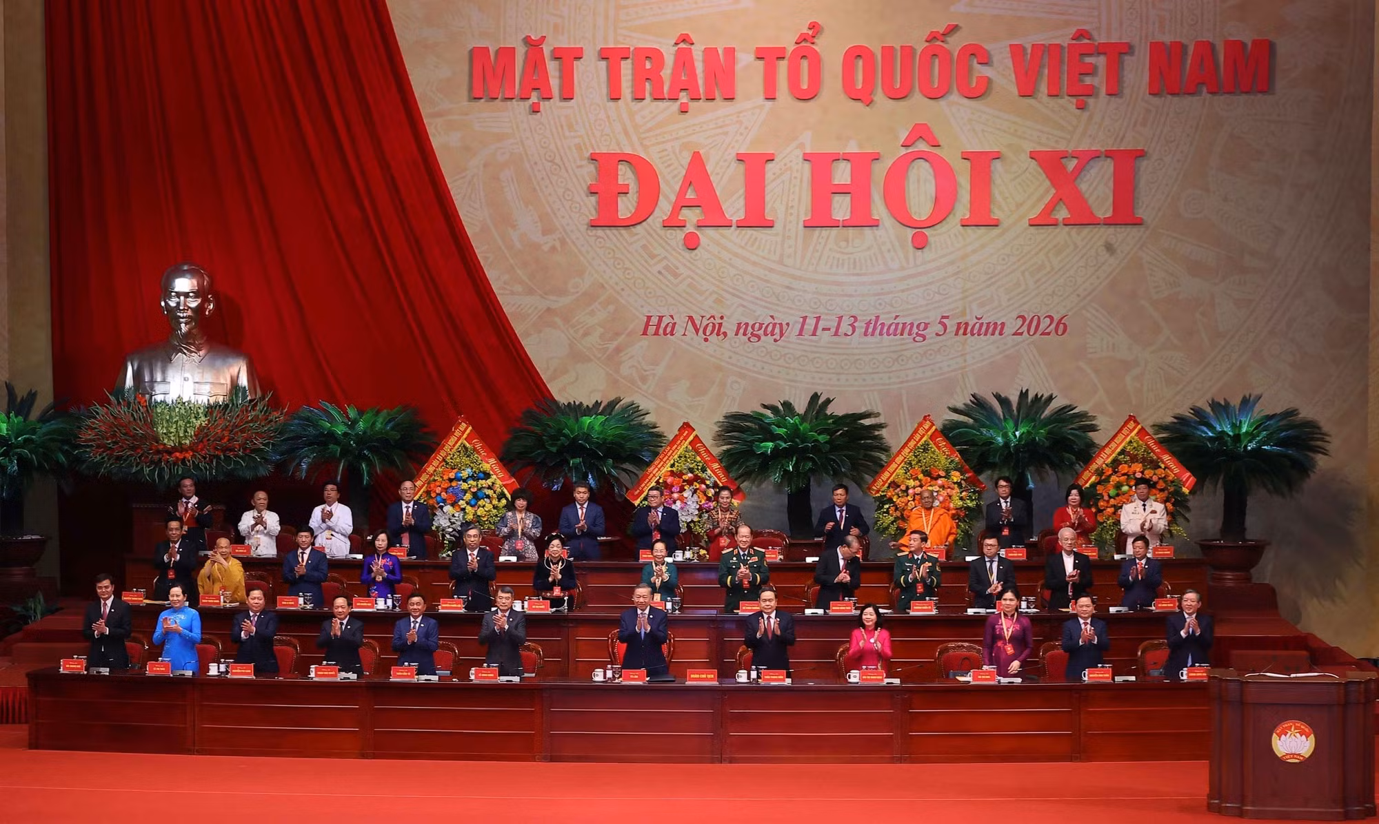 Khai mạc trọng thể Đại hội đại biểu toàn quốc Mặt trận Tổ quốc Việt Nam lần thứ XI, nhiệm kỳ 2026-2031 -0