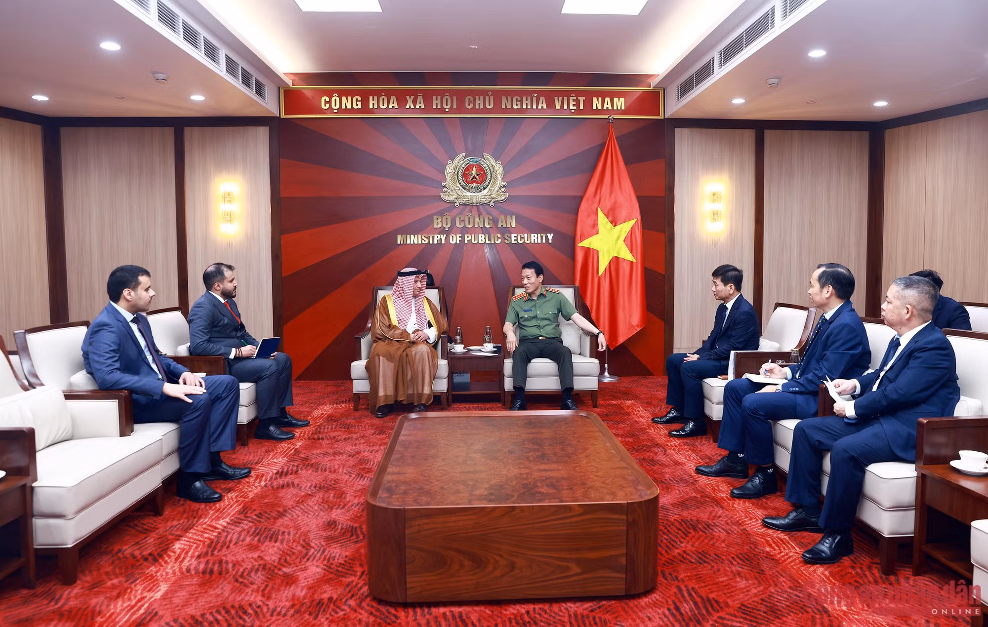 Bộ Công an Việt Nam và các đối tác Saudi Arabia mở rộng hợp tác trên nhiều lĩnh vực -0