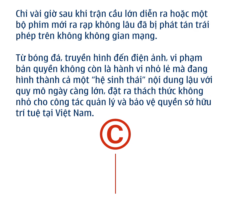 Dẹp nạn ăn cắp bản quyền trên không gian số: Vi phạm bản quyền - nỗi ám ảnh dai dẳng (Bài 1) -0