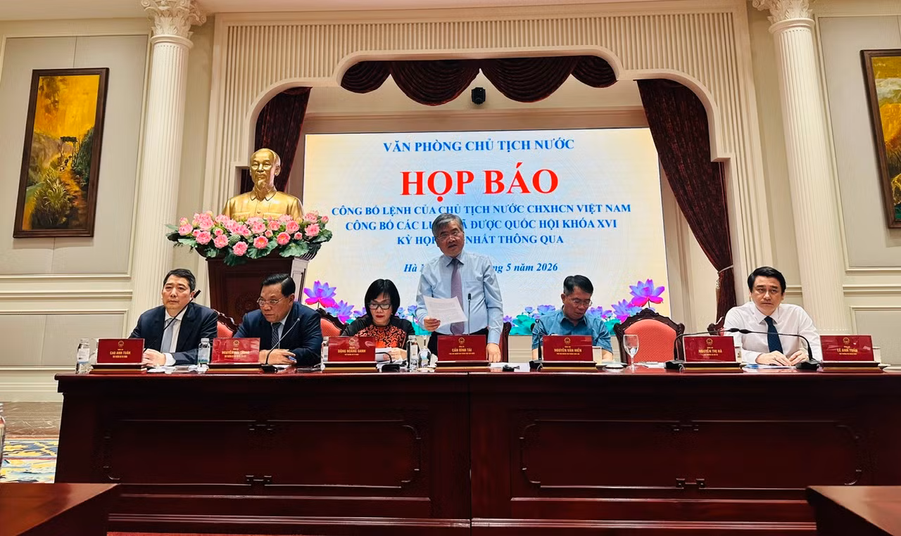 Công bố 9 luật vừa được Quốc hội khóa XVI thông qua -0