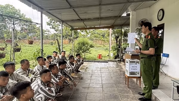 Trại giam Suối Hai triển khai nghiêm túc, minh bạch công tác đặc xá năm 2026