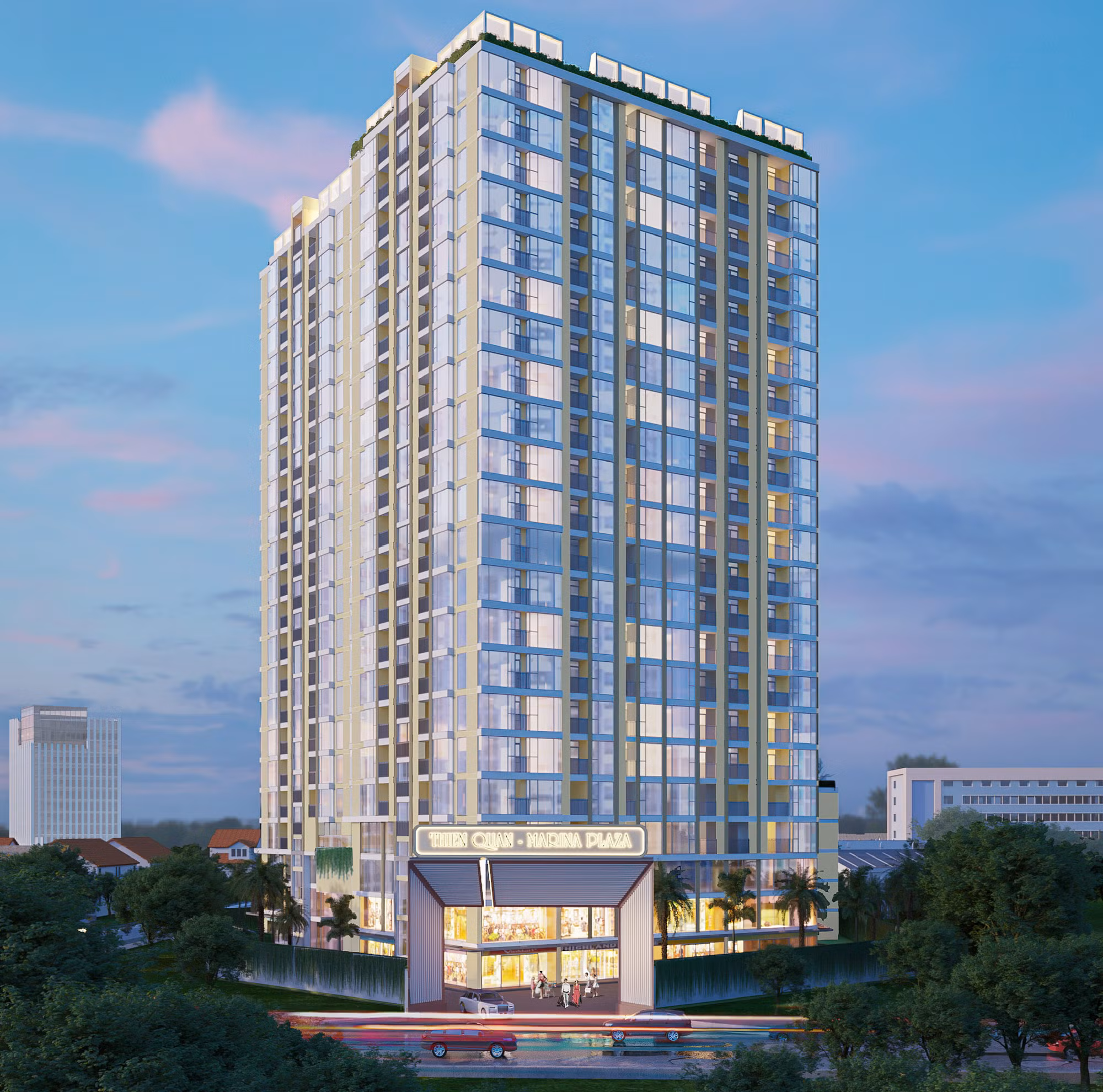Thiên Quân Center&nbsp;sẽ là công trình cao nhất Cần Thơ với 39 tầng -0
