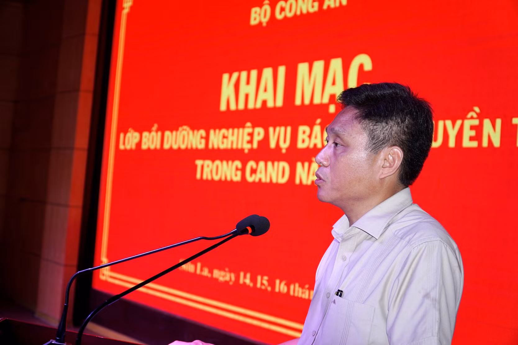 Khai mạc lớp Bồi dưỡng nghiệp vụ báo chí, truyền thông trong CAND năm 2026 -0