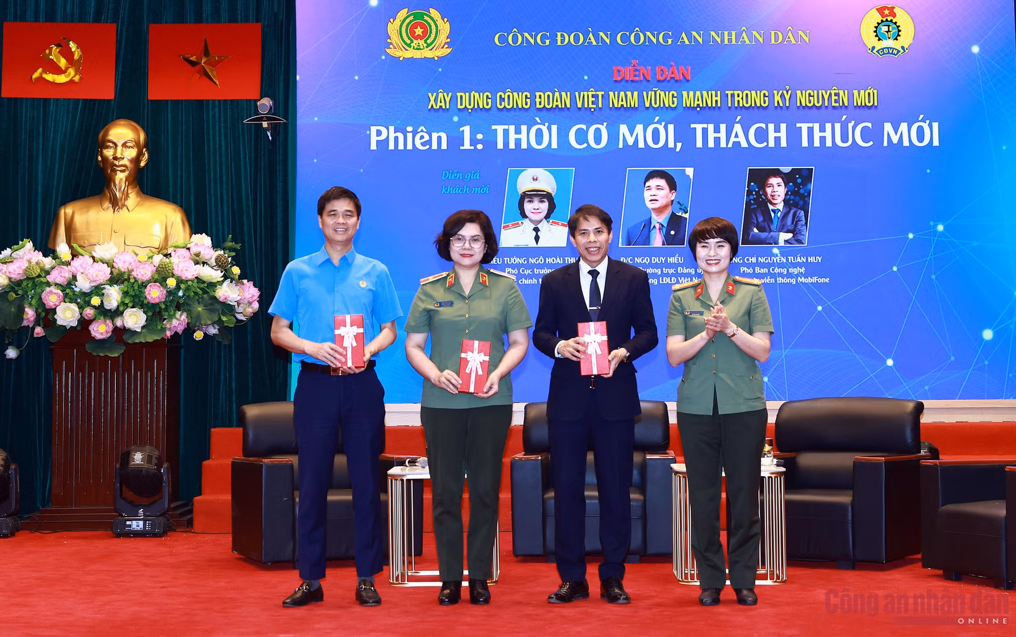 Lắng nghe tiếng nói đoàn viên để đổi mới hoạt động Công đoàn Công an nhân dân -0