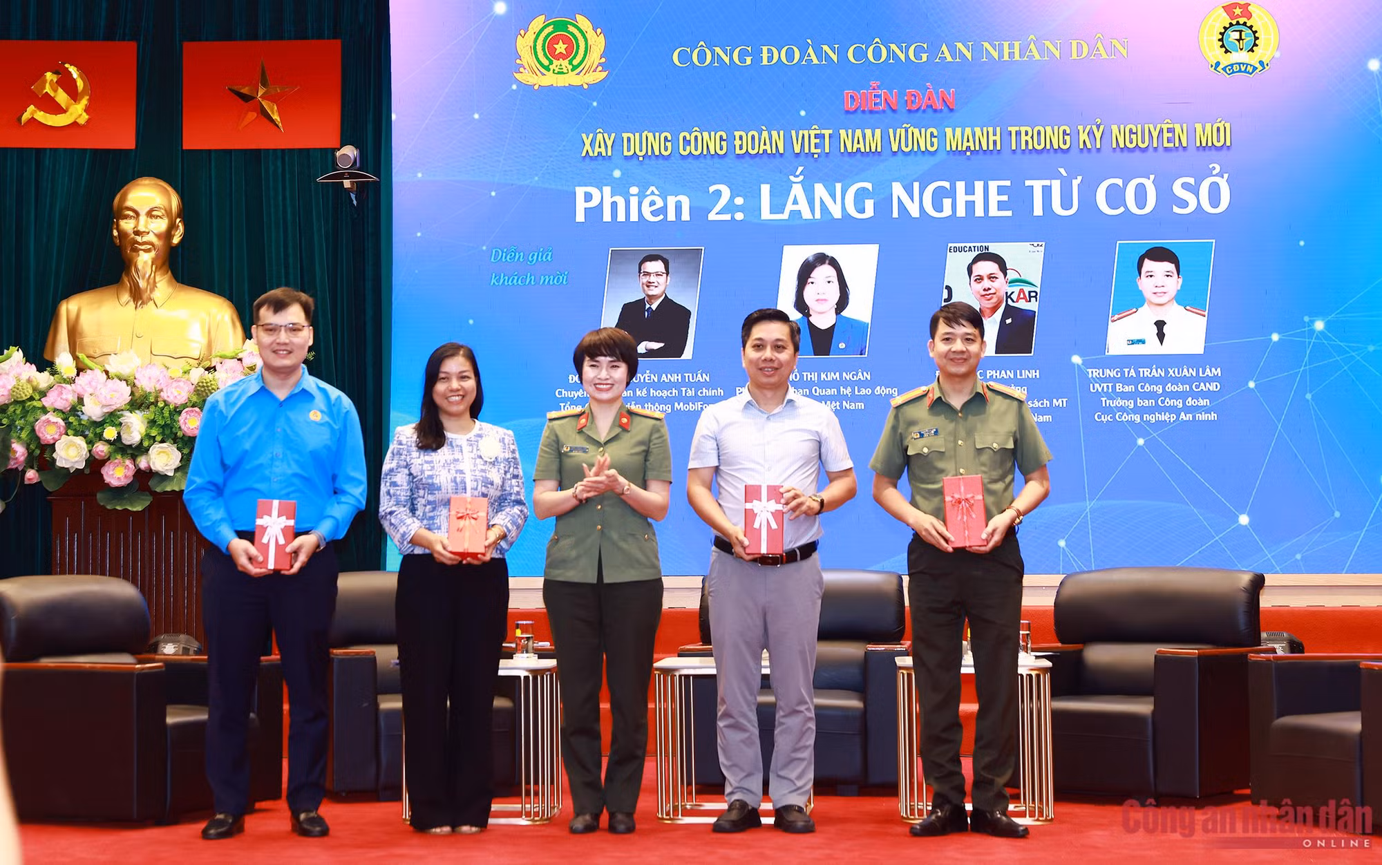 Lắng nghe tiếng nói đoàn viên để đổi mới hoạt động Công đoàn Công an nhân dân -1
