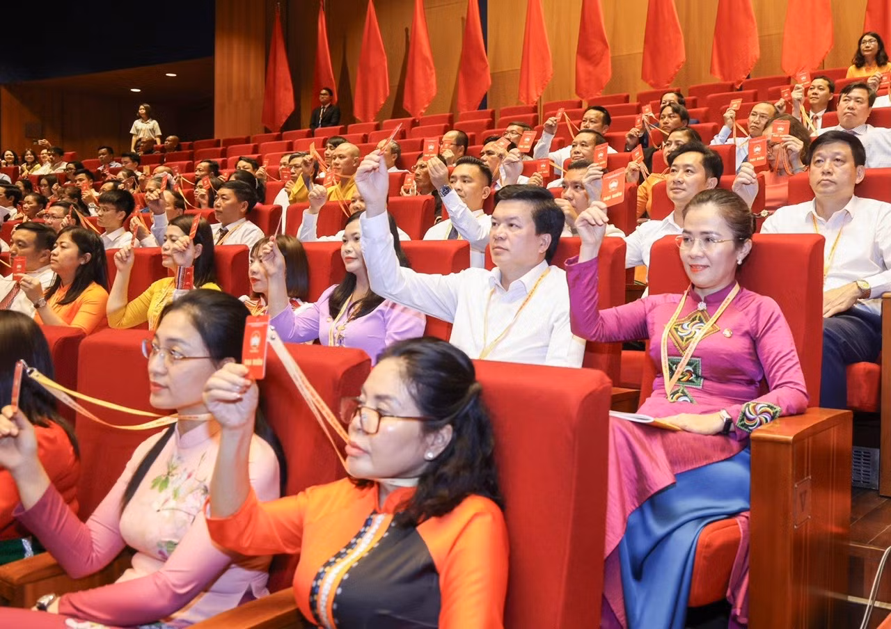 Khai mạc phiên làm việc đầu tiên Đại hội MTTQ Việt Nam lần thứ XI -0