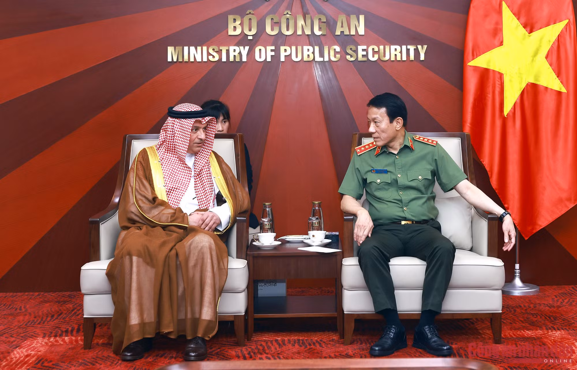 Bộ Công an Việt Nam và các đối tác Saudi Arabia mở rộng hợp tác trên nhiều lĩnh vực -0