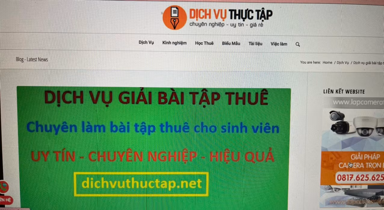 Dịch vụ học thuê, thi thuê thời COVID-19 -0
