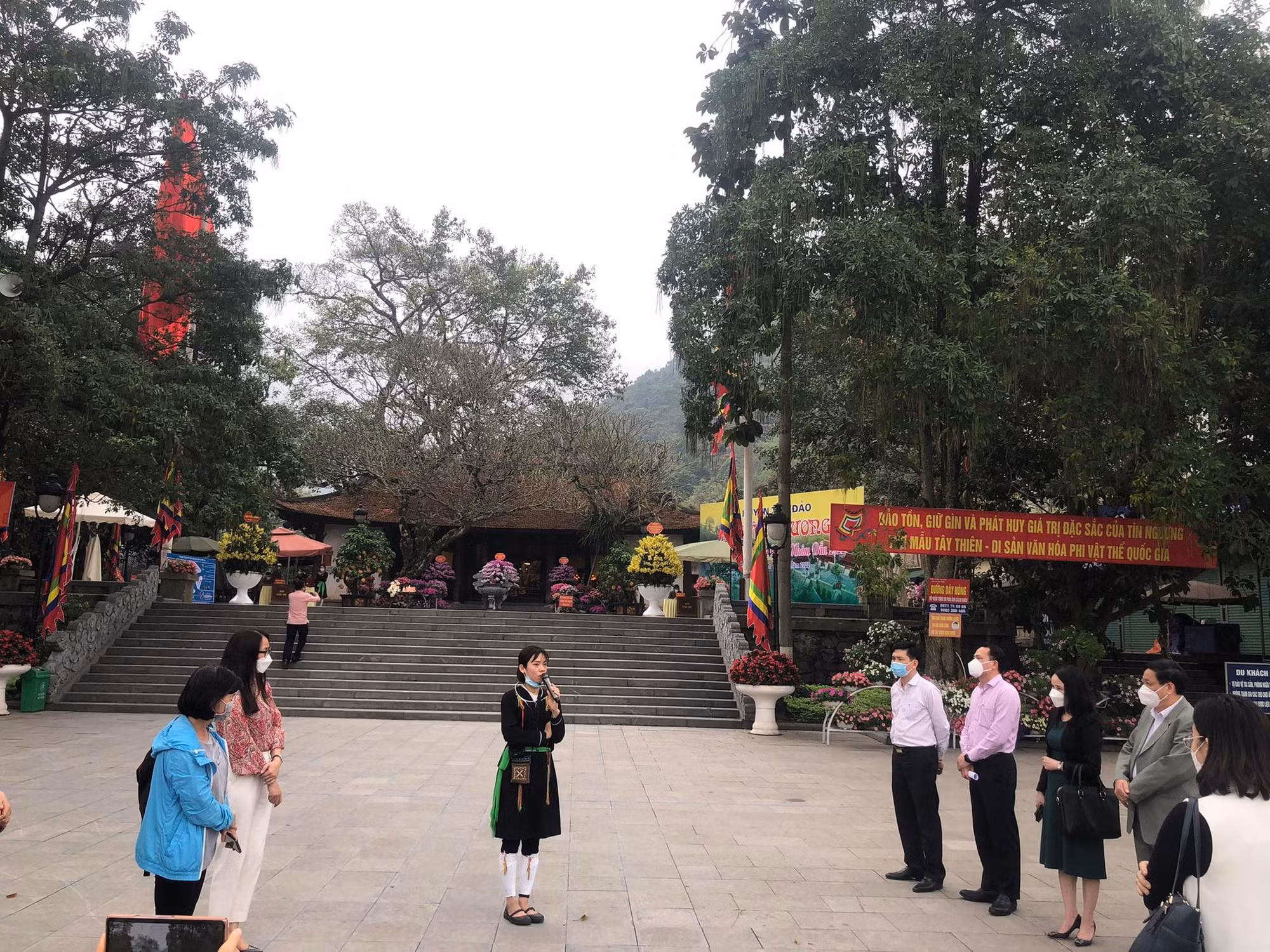 Lễ hội Tây Thiên chính thức được tổ chức phần nghi lễ -0