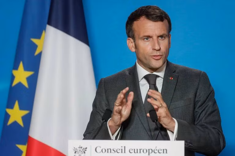 Ông Macron tuyên bố 