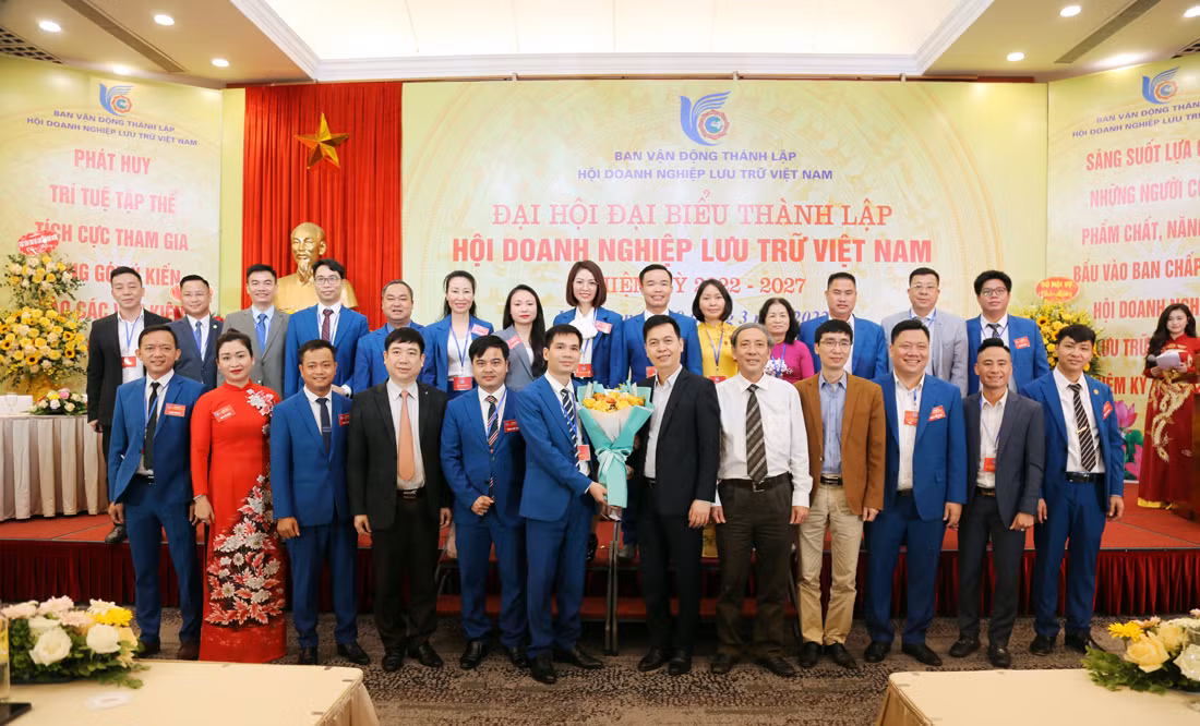 Ban Lãnh đạo Hội Doanh nghiệp lưu trữ Việt Nam là ai? -0