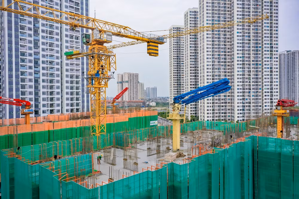 Imperia Smart City thi công tích cực phân khu mới The Mirae Park -0