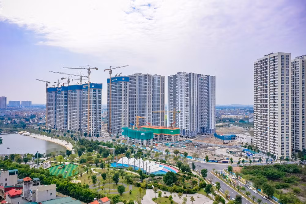 Imperia Smart City thi công tích cực phân khu mới The Mirae Park -0