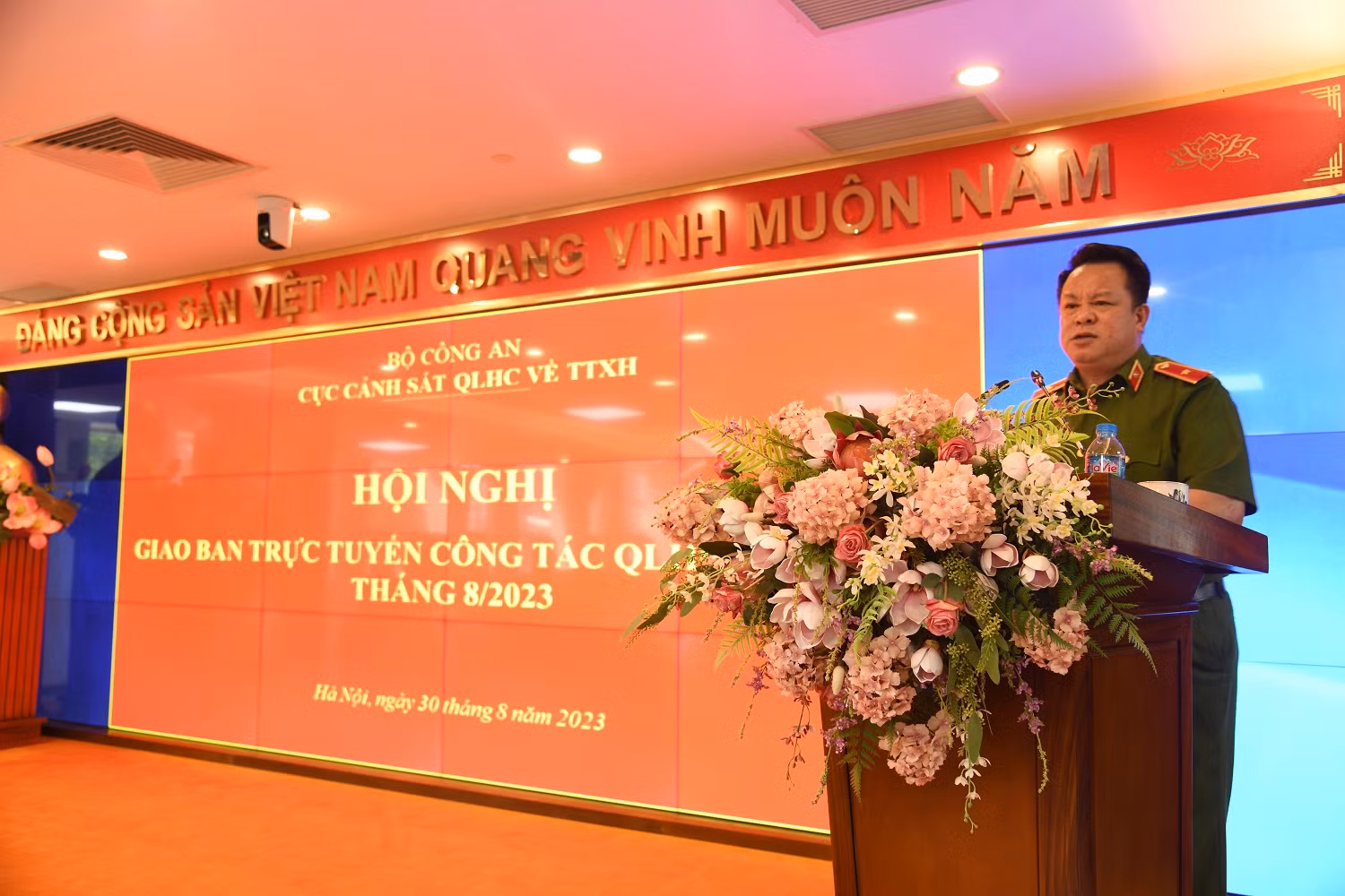 Cảnh sát QLHC về TTXH hoàn thành các công tác trọng tâm, trong đó có Đề án 06 -0