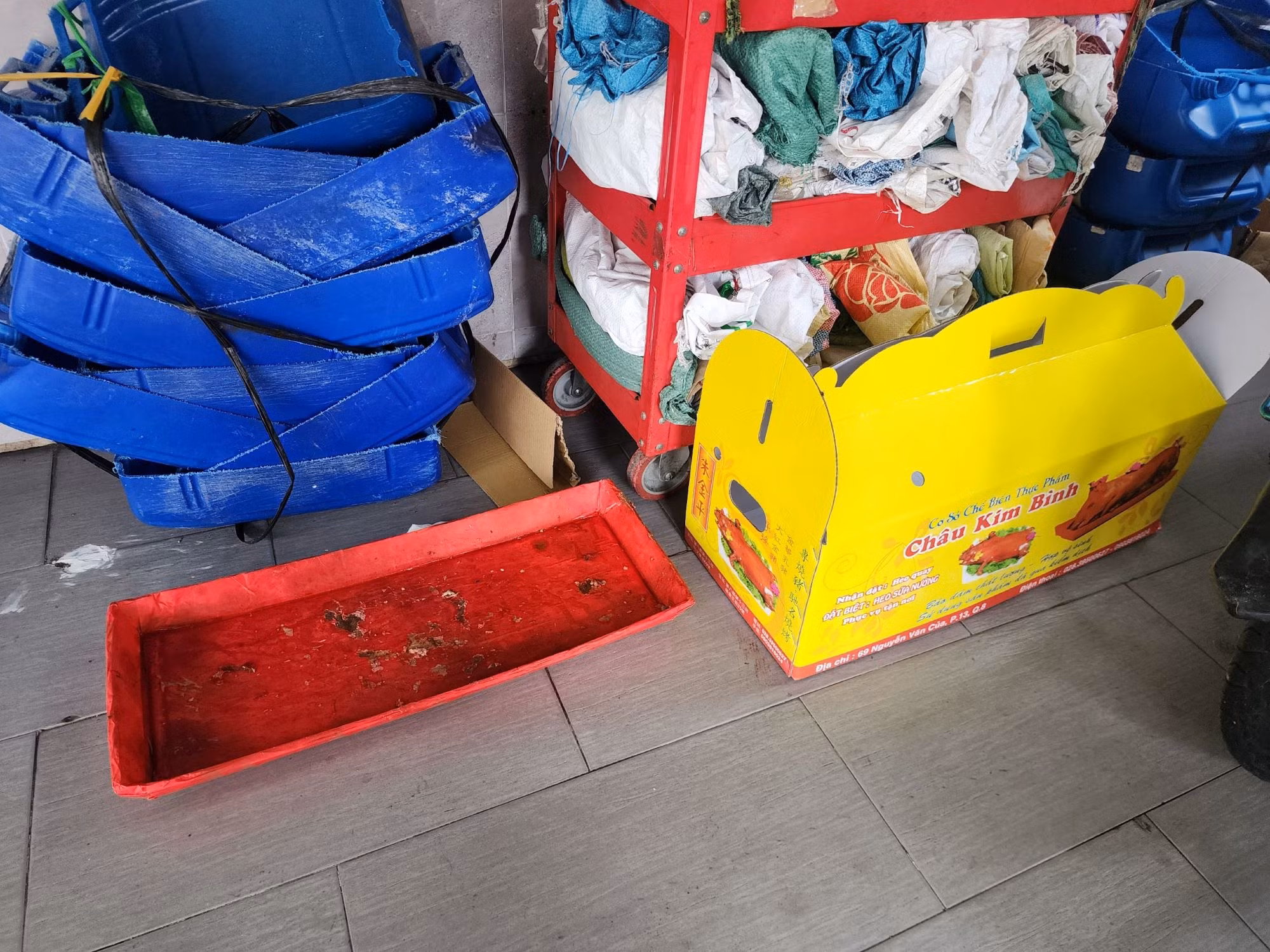 Hỗn chiến trong lúc giật 