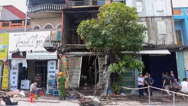 Vụ cháy cửa hàng tạp hoá làm 2 bố con tử vong: Nguyên nhân do chập điện