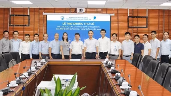 VNPT TSA - Dịch vụ Cấp dấu thời gian chính thức được cung cấp