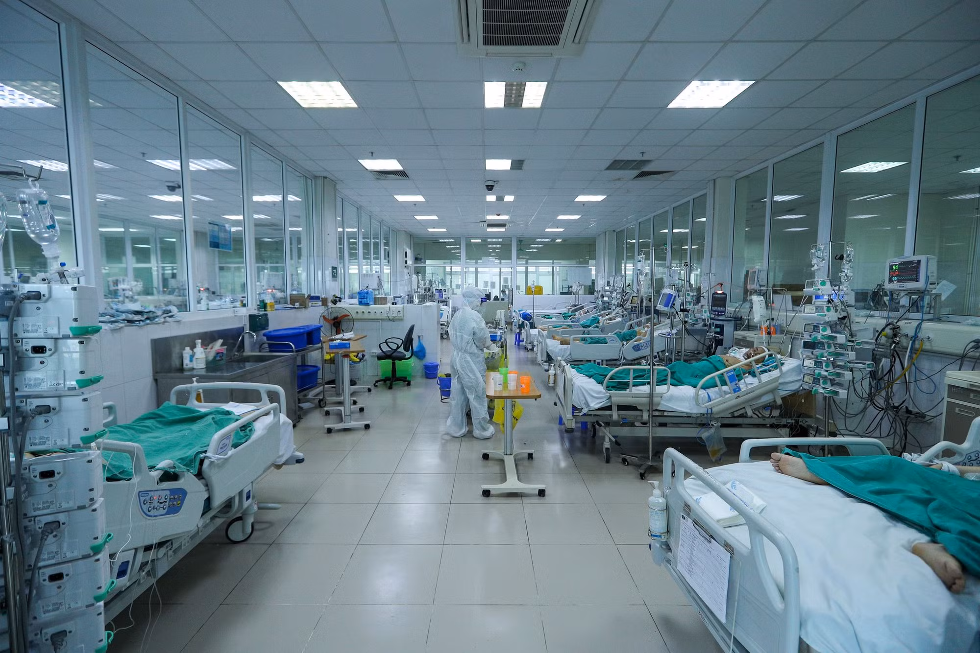 Bệnh nhân COVID-19 nặng, nguy kịch tăng -0