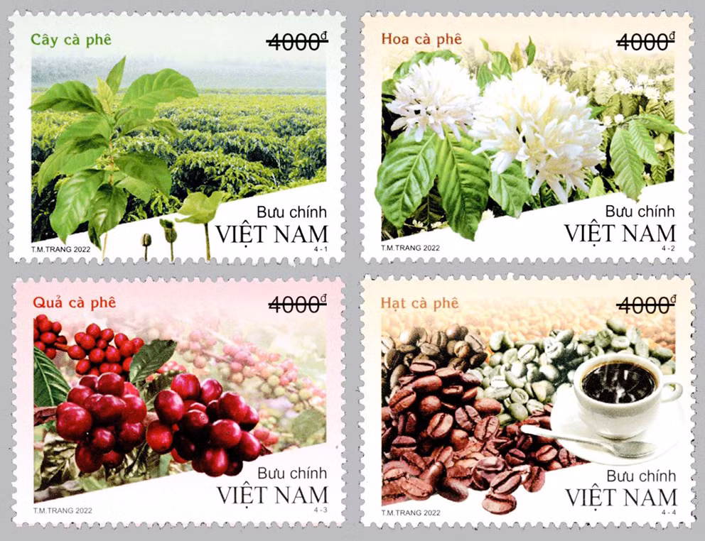 Giới thiệu bộ tem ứng dụng công nghệ in có mùi hương cà phê -0
