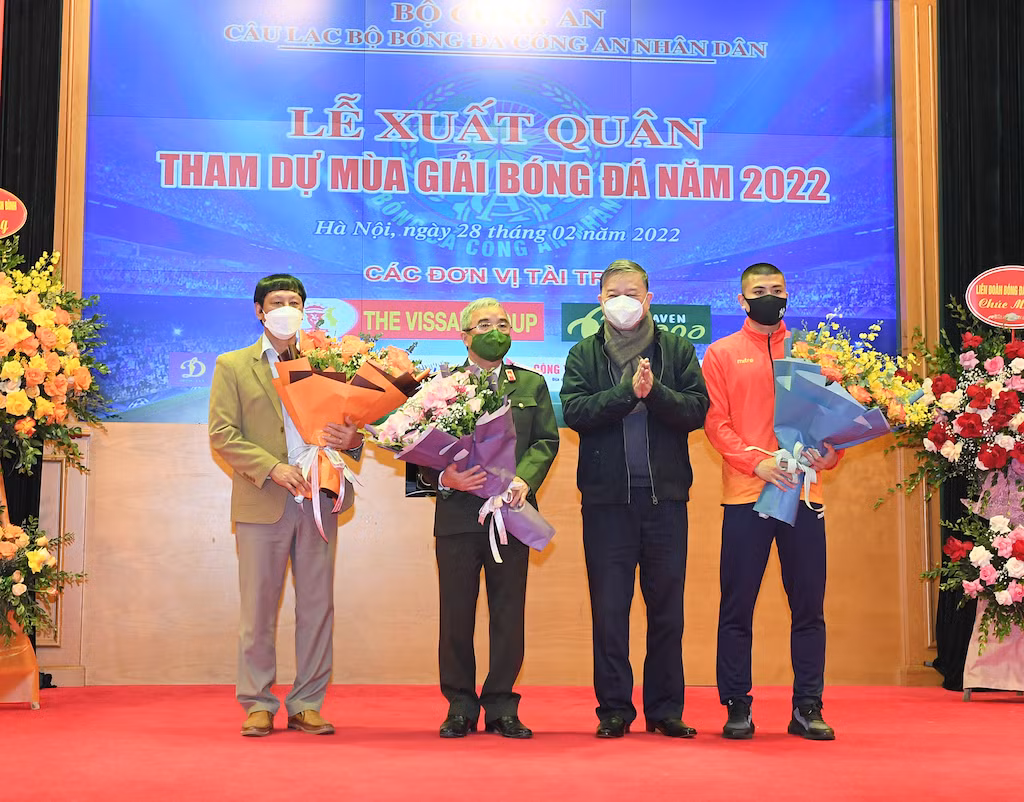 Câu lạc bộ bóng đá CAND xuất quân tham dự mùa giải bóng đá năm 2022 -0